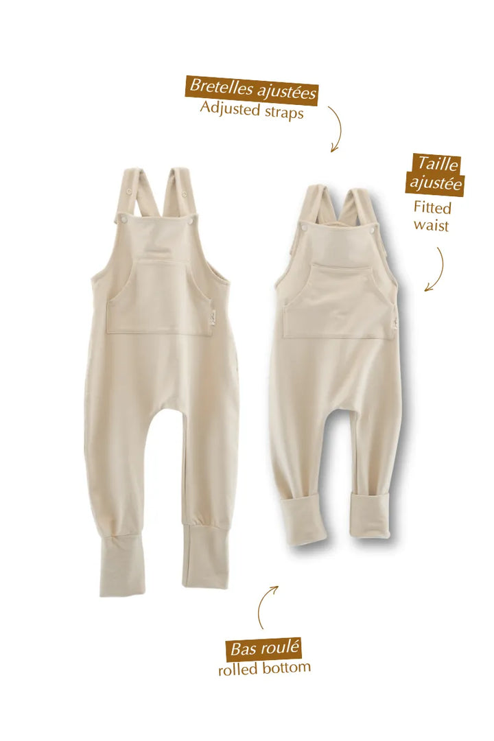 Terry overalls | Terracotta