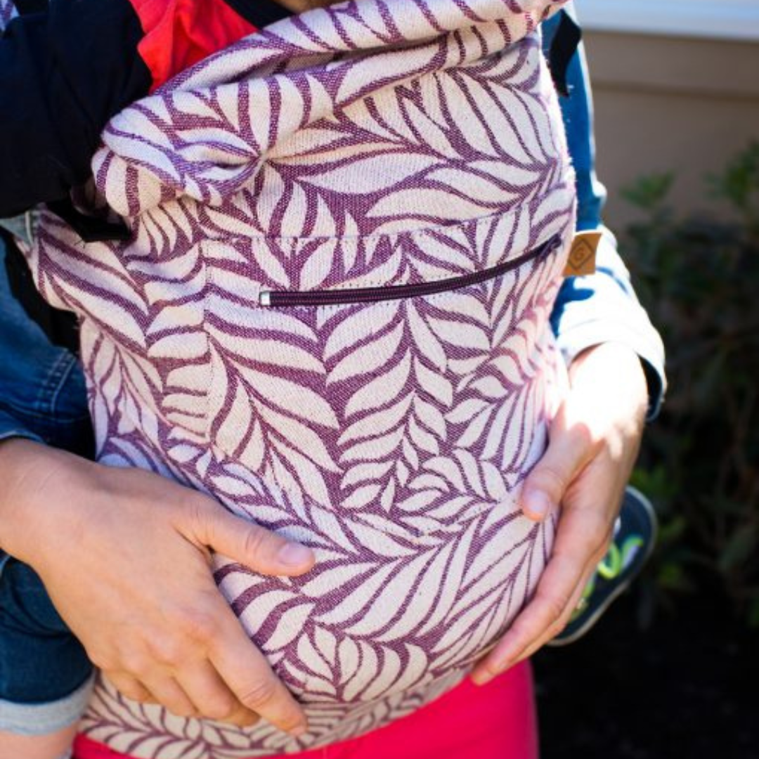 Porte-bébé | À motif | Selva mauve