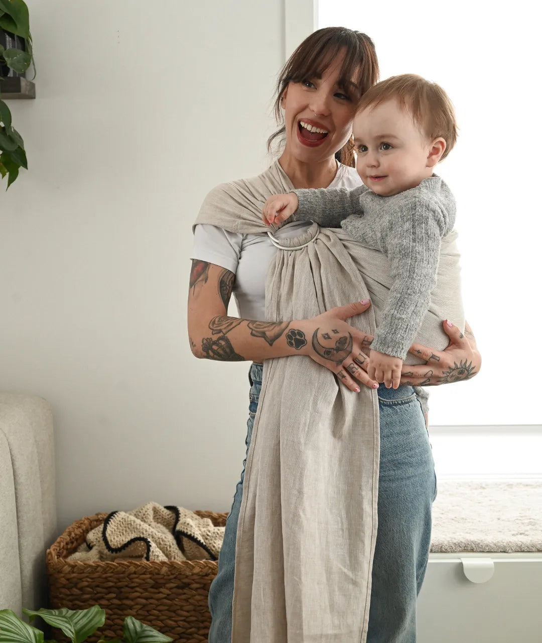 Ring Sling | Linen