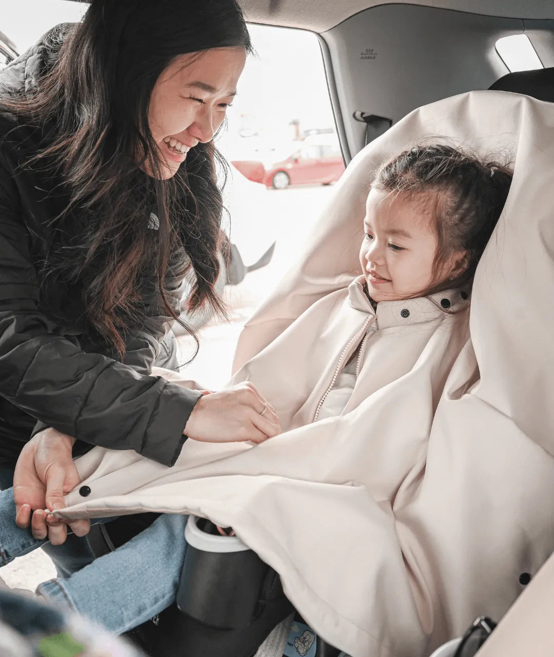Baby poncho car seat cover hot sale