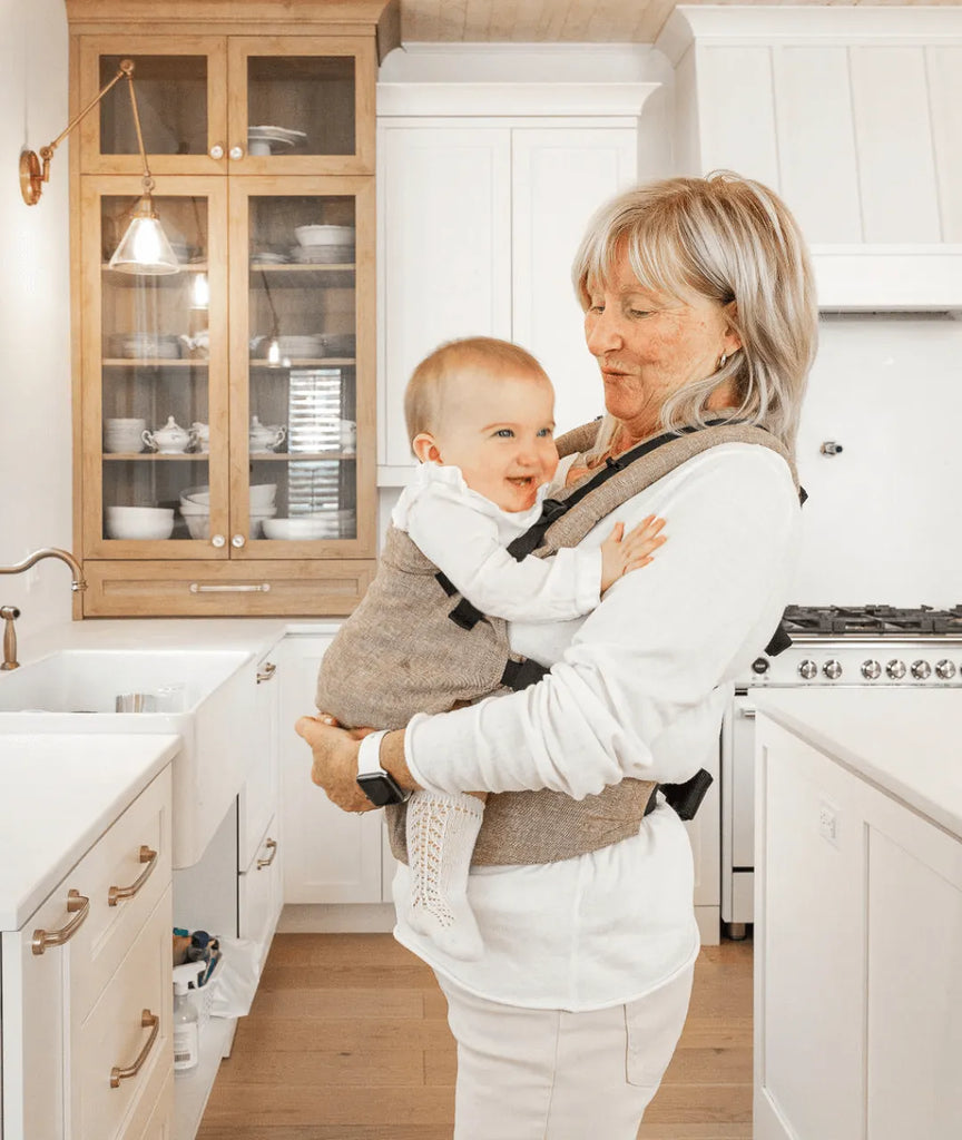 Baby carriers Linen Gustine Baby Carriers