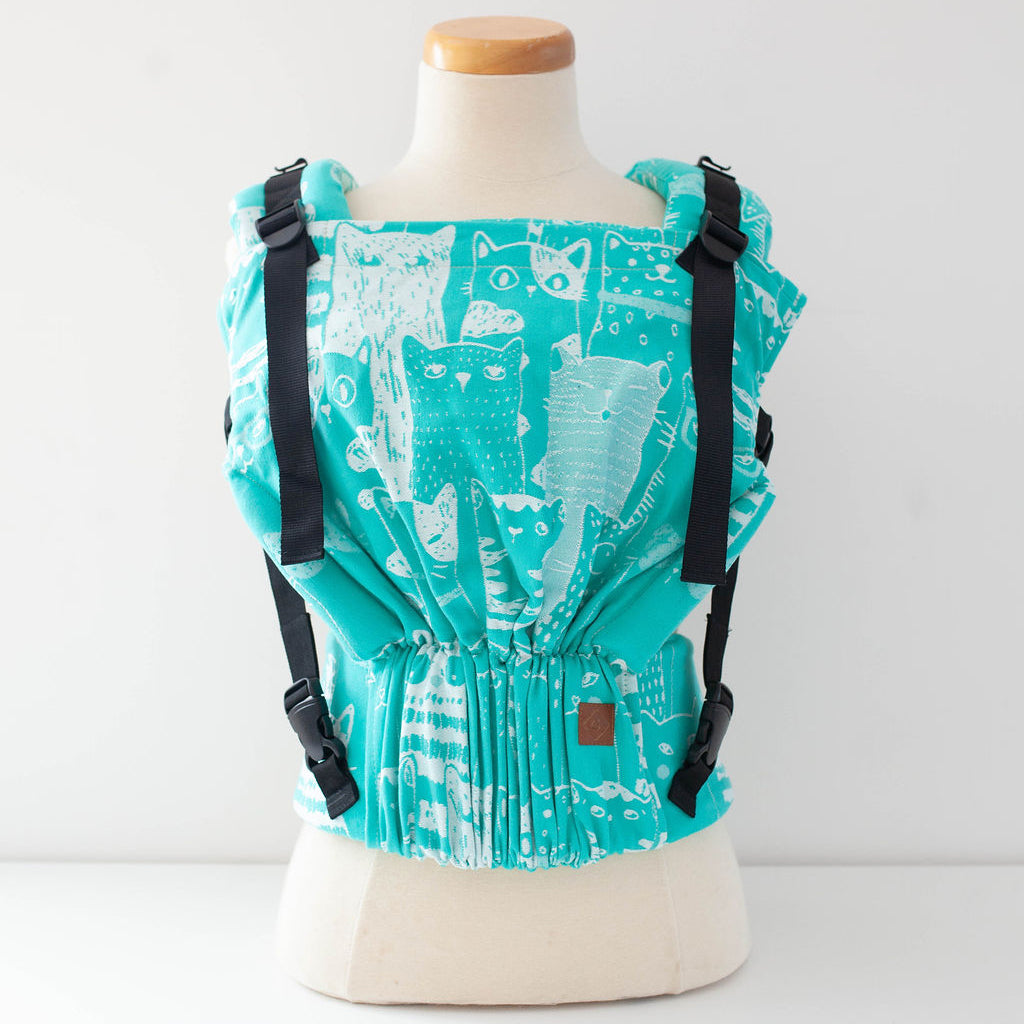 Baby carrier | Patterned | Leo turquoise