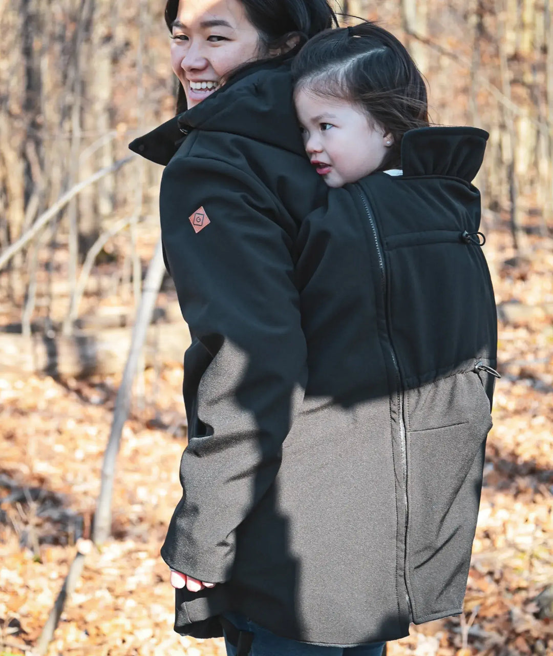 Manteau d hiver 3 en 1 avec rallonge Gustine Baby Carriers