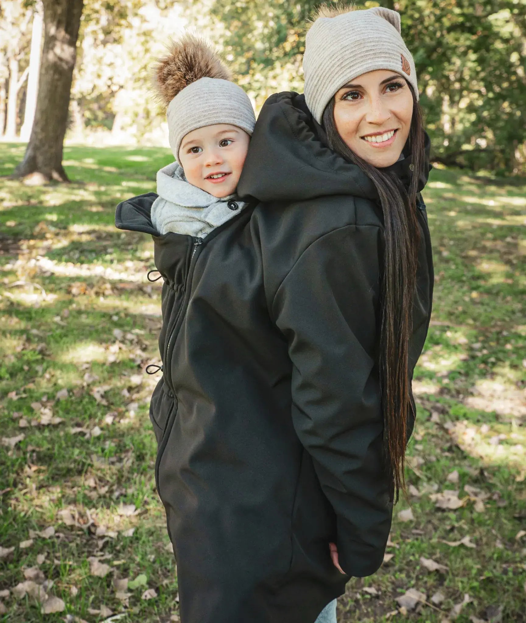 3 in 1 winter coat with extension Gustine Baby Carriers