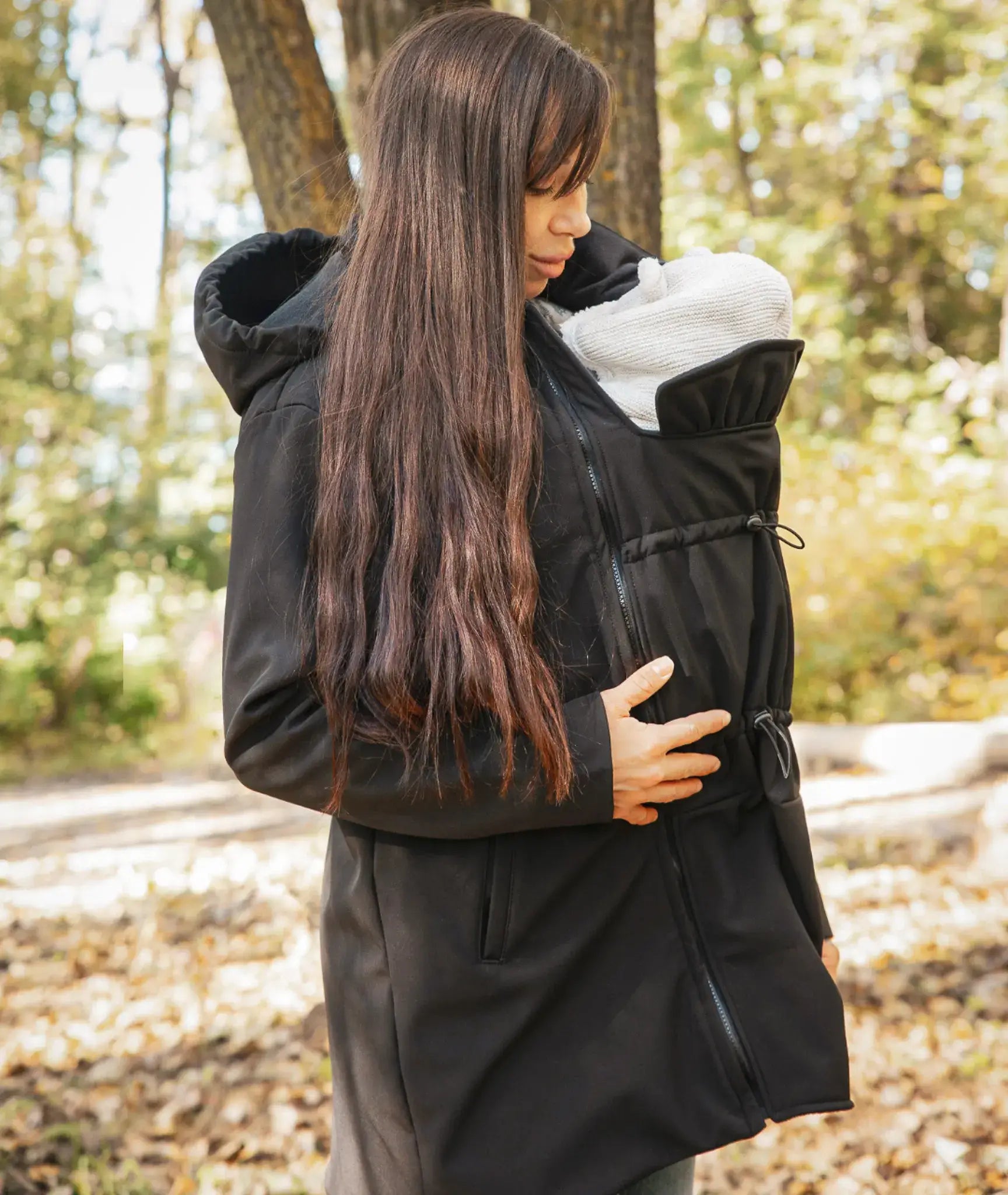 Manteau d'hiver 3 en 1 avec rallonge – Gustine Baby Carriers