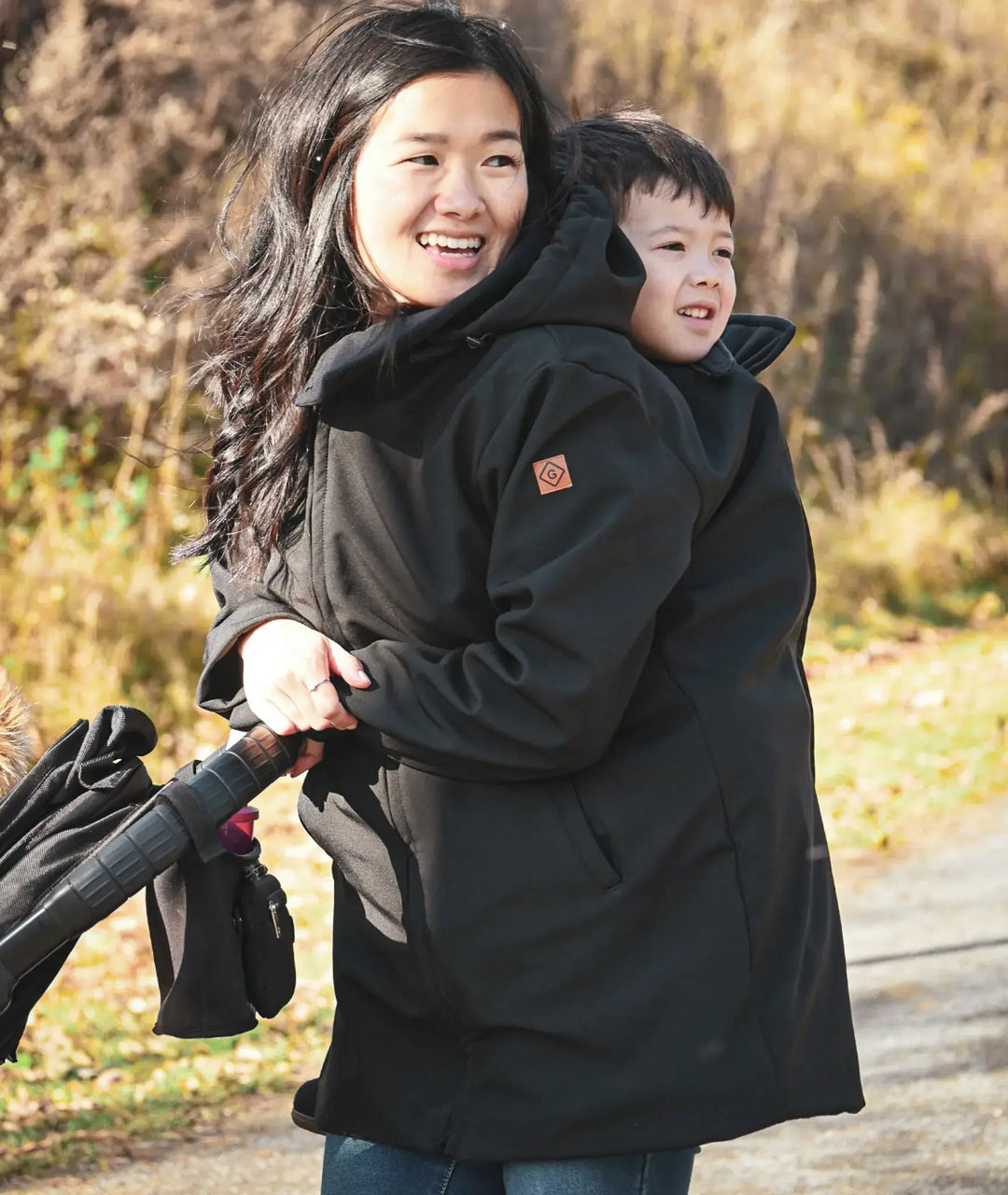 Baby carrier winter coat online