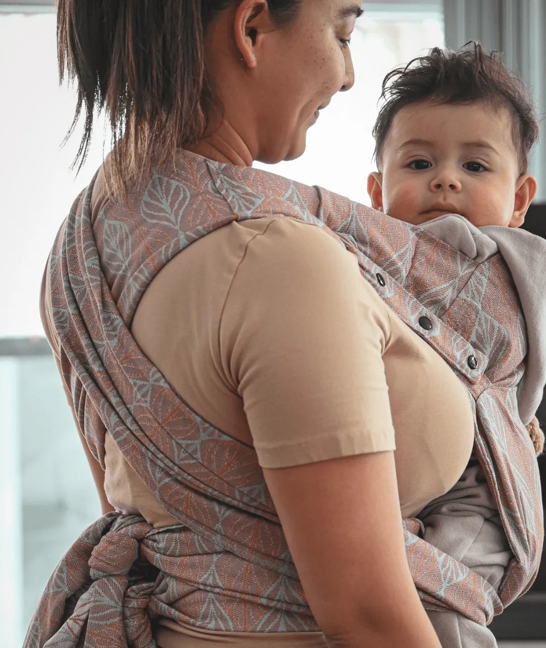 Meh Dai 3 in 1 Patterned Gustine Baby Carriers